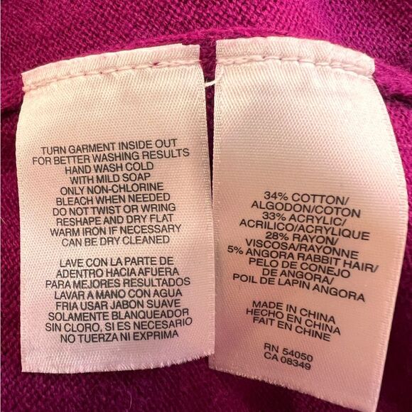 Evan Picone Black 3/4 Sleeve Cowl neck Ribbed sweater dress size M - Picture 7 of 7